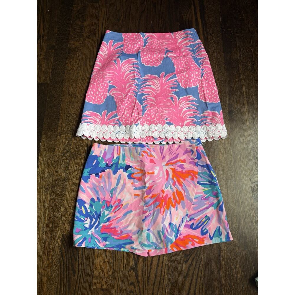 Lilly Pulitzer Huge Lot Of 13 Skirts Skorts Size 6 EUC NWT Grails Preppy - Picture 5 of 6